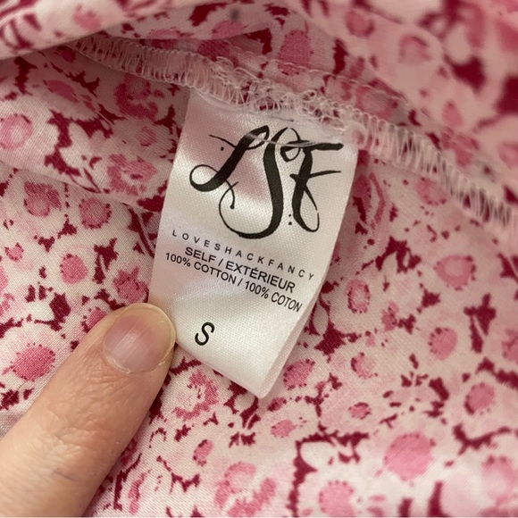 LoveShackFancy Erica Floral Ruffle Top - Picture 14 of 14